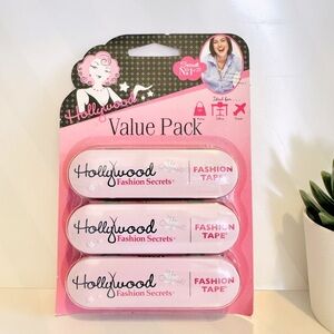 Hollywood Fashion Secrets Fashion Tapes 3 tins x 36 Strips each Total 108 strips